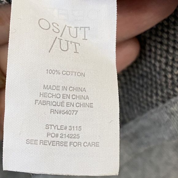 CAbi Poncho Wrap Womens One Size Gigi Leopard Animal Print Gray - Picture 5 of 5